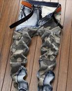 Nieuw Heren Patchwork Jeans, Mt 32, Incl nieuw sweatshirt M, Ophalen of Verzenden, Nieuw, Jongen