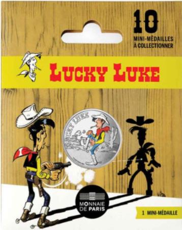 Lucky Luke Penningen ter ere van 75e verjaardag (Franse Munt