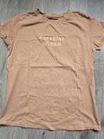 Beige dames shirt Reserved Caffeine Queen, maat S (FK3), Kleding | Dames, Maat 38/40 (M), Beige, Ophalen of Verzenden, Zo goed als nieuw