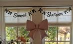 Sweet 16 versiering x2, Huis en Inrichting, Overige Huis en Inrichting, Ophalen, Zo goed als nieuw