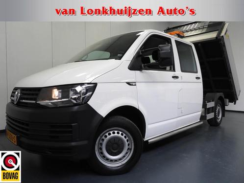 Volkswagen Transporter 2.0 TDI L2H1 DC Kipper AIRCO/BLUETOOT, Auto's, Volkswagen, Bedrijf, Te koop, Transporter, ABS, Airbags