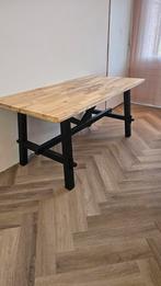 Ikea Skogsta eettafel 160x81x74, Zo goed als nieuw, Vijf personen of meer, Rechthoekig, 50 tot 100 cm