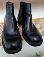 Herenschoenen vintage design merk Lennox maat 42 leder mooi, Ophalen, Zwart, Lage of Enkellaarzen, Zo goed als nieuw