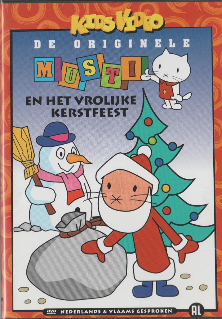 76) MUSTI; Musti en het Vrolijke Kertsfeest, Cd's en Dvd's, Dvd's | Tekenfilms en Animatie, Gebruikt, Amerikaans, Tekenfilm, Alle leeftijden