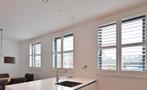 Diverse maten witte houten shutters – 4 stuks, Huis en Inrichting, Ophalen, Wit, 50 tot 100 cm, Zo goed als nieuw