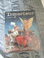 Bierreclame bord metaal triporteur nieuw, Ophalen of Verzenden, Nieuw, Reclamebord, Plaat of Schild, Overige merken