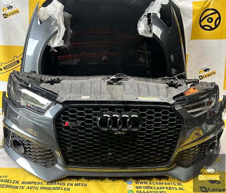 Audi RS6 C7 4G Facelift Voorkop Compleet Bumper Motorkap, Auto-onderdelen, Carrosserie en Plaatwerk, Audi, Voor, Gebruikt, Ophalen of Verzenden
