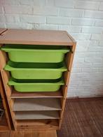 Trofast kast met planken/bakken, Huis en Inrichting, Ophalen, Minder dan 50 cm, Gebruikt, Kunststof