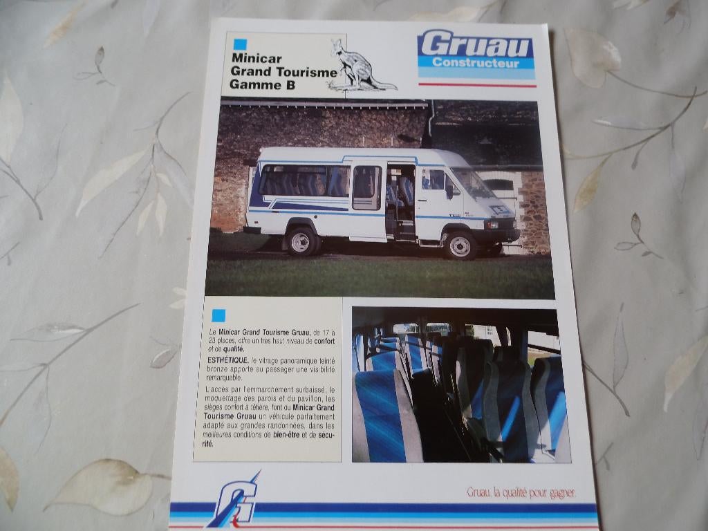 Gruau Minicar Renault Gamme B  1991, Verzenden, Zo goed als nieuw, Renault
