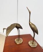 Messing kraanvogels set van 2, Ophalen of Verzenden