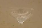 6 stuks Champagne Coupe glazen op voet 46414, Glas of Glazen, Gebruikt, Ophalen of Verzenden, Glas