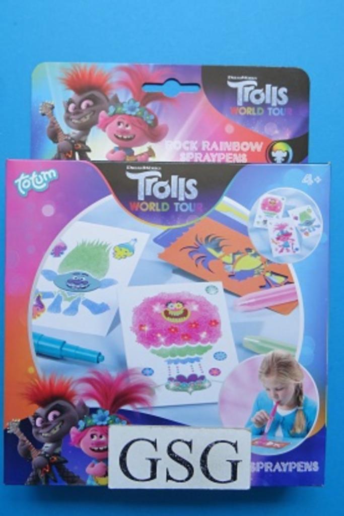 Trolls rock rainbow spraypens nr. 770256-00, Kinderen en Baby's, Speelgoed | Educatief en Creatief, Nieuw, Ophalen