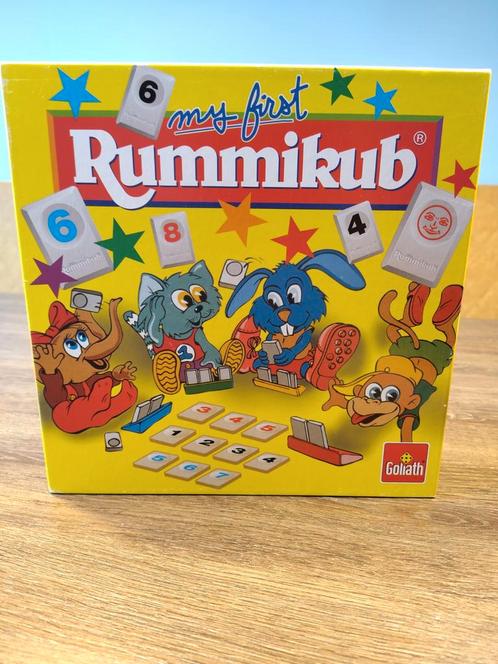 My First Rummikub - Kinderspel, Hobby en Vrije tijd, Gezelschapsspellen | Bordspellen, Zo goed als nieuw, Drie of vier spelers