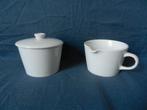Witte suiker- en melkset Arabia Kilta Teema ontw. Kaj Frank, Keramiek, Overige typen, Nieuw, Ophalen of Verzenden