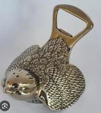 Vintage Verzilverde Vogel Flessenopener, Ophalen of Verzenden