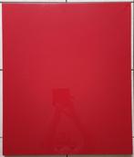 Zijpaneel rood, ong. 59,5 x 70cm, 15mm dik, zijranden rood, Ophalen, Gebruikt, 50 tot 100 cm, Minder dan 100 cm