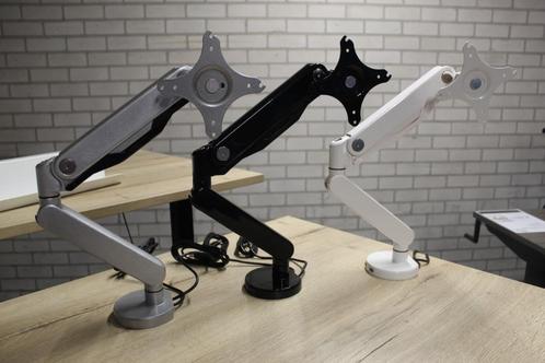 Monitorarm met usb-aansluitingen, Audio, Tv en Foto, Televisiebeugels, Nieuw, Ophalen of Verzenden