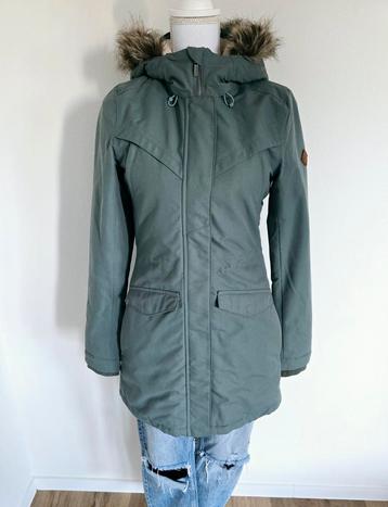 O'Neill - Groen/Grijs Waterdichte Parka Maat XS — zgan beschikbaar voor biedingen