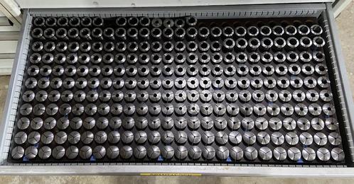 schaublin spantangen set W25 0,5 / 25mm 0.1mm oplopend, Doe-het-zelf en Verbouw, Draaibanken, Gebruikt, Metaaldraaibank, Minder dan 500 mm