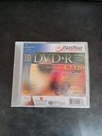 Nashua 10-pack DVD+R slimcase, Ophalen of Verzenden, Nieuw, Dvd