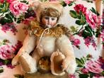 Antieke pop doll bear gesloten mond Belton speeldoos in rug, Antiek en Kunst, Antiek | Speelgoed, Ophalen of Verzenden