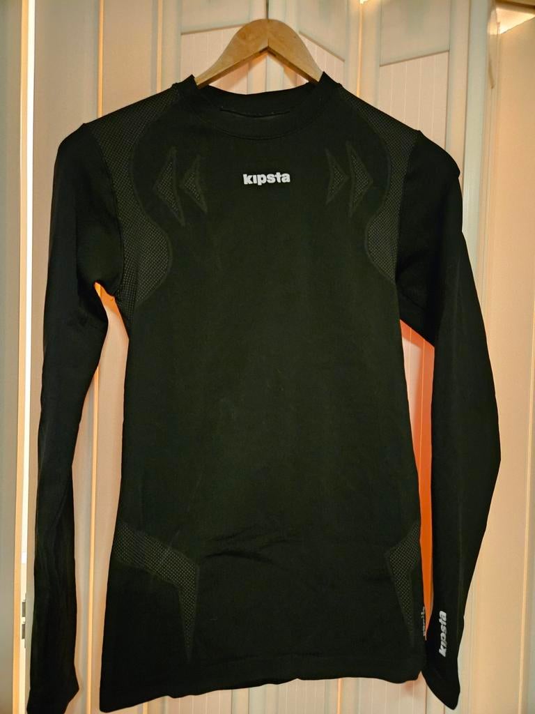 Kipsta Sportshirt - Maat S - Zwart, Kleding | Heren, Fitness, Zwart, Kipsta, Ophalen of Verzenden