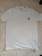 Lyle & Scott Wit T-shirt Maat M, Maat 52/54 (L), Verzenden, Wit, Zo goed als nieuw