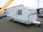 Bürstner Ventana 455 TS + Voortent Fietsendrager, Caravans en Kamperen, Rondzit, Bedrijf, Schokbreker, 2000 kg en meer
