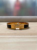Gouden met zwarte Hermes Armband, Sieraden, Tassen en Uiterlijk, Armbanden, Ophalen, Nieuw, Zwart, Goud