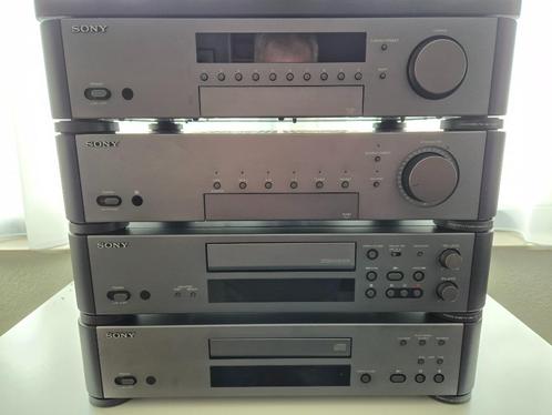 Sony S7 stereo set + B&W V202 luidsprekers, Audio, Tv en Foto, Stereo-sets, Gebruikt, Cassettedeck, Cd-speler, Tuner of Radio