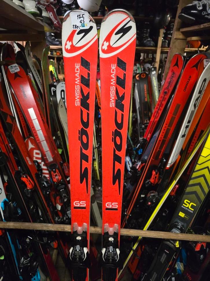 175cm STOCKLI LASER GS VRT WORLDCUP, Sport en Fitness, Skiën en Langlaufen, Gebruikt, Ski's, Skiën, Overige merken, Carve, 160 tot 180 cm
