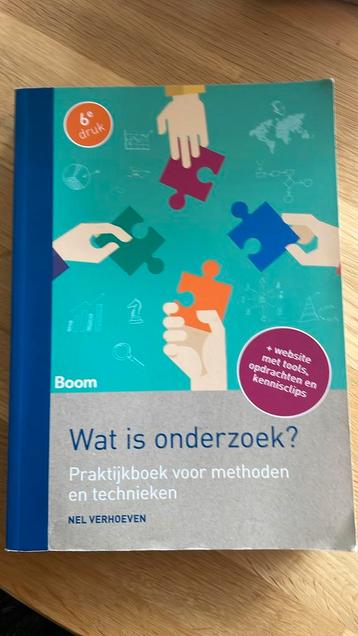 Nel Verhoeven - Wat is onderzoek? beschikbaar voor biedingen