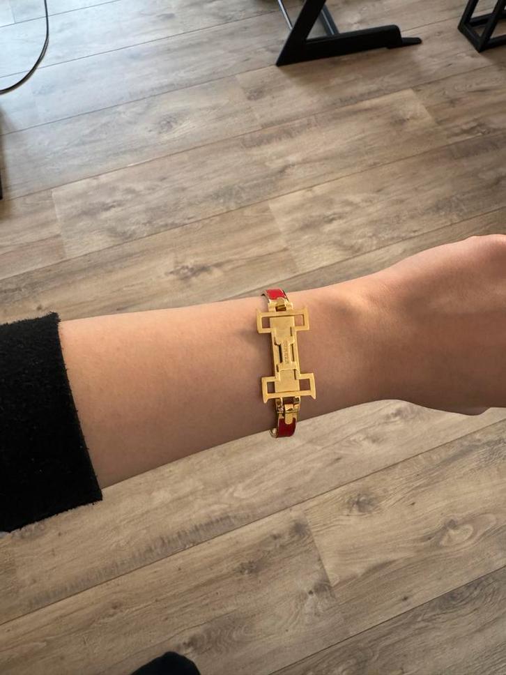 Hermes Armband, Sieraden, Tassen en Uiterlijk, Armbanden, Zo goed als nieuw, Overige materialen, Goud, Ophalen of Verzenden