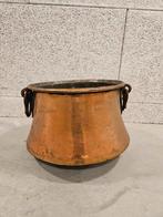 1x grote koperen antieke ketel, Antiek en Kunst, Antiek | Koper en Brons, Ophalen, Koper