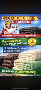 Uitwasbare dekbedden en overtrekken alle maten en merken, Eenpersoons, Wit, Nieuw, Ophalen of Verzenden