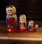 Matroesjka baboesjka Russisch poppetjes 4delig, Antiek en Kunst, Ophalen of Verzenden