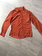 Oranje HEMA blouse, Kleding | Dames, Blouses en Tunieken, Oranje, Ophalen of Verzenden, Zo goed als nieuw, Maat 36 (S)