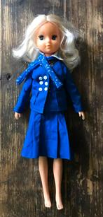 Vitnage KLM Fleur fashion doll Barbie Sindy pop stewardess, Verzamelen, Verzenden, Gebruikt, Fashion Doll