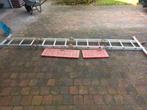 Altrex vouwladder, Doe-het-zelf en Verbouw, Ladders en Trappen, Ophalen, Zo goed als nieuw, 2 tot 4 meter
