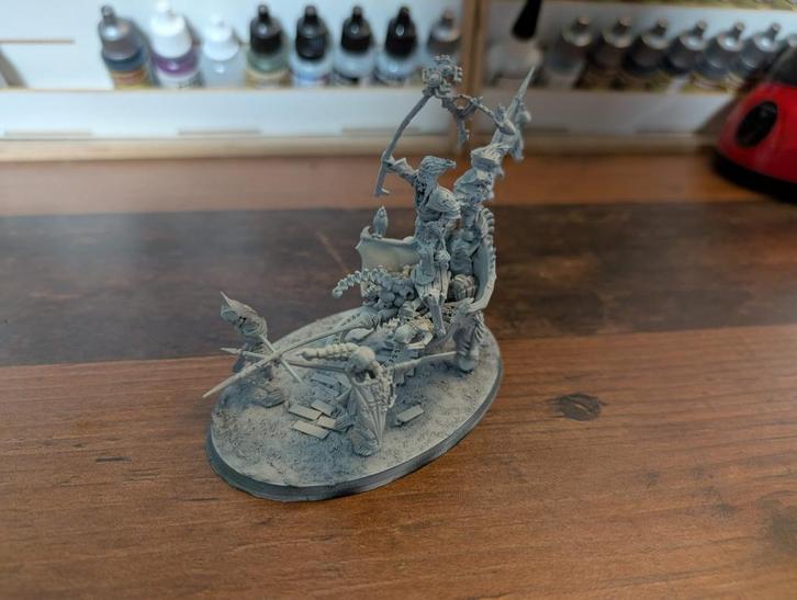 Warhammer; Age of Sigmar/The Old World; Corpse Cart, Hobby en Vrije tijd, Wargaming, Gebruikt, Warhammer, Figuurtje(s), Verzenden