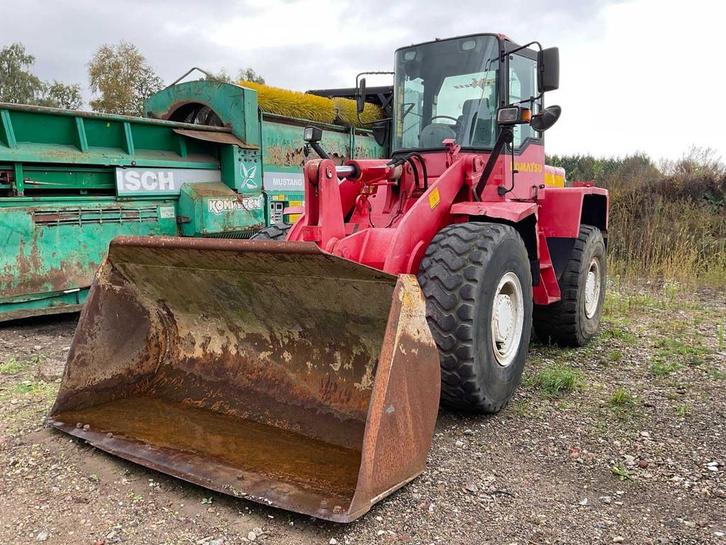 1999 Komatsu WA270 Wiellader, Zakelijke goederen, Machines en Bouw | Kranen en Graafmachines, Wiellader of Shovel