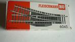 Fleischmann H0 6045 elektrische wissels L+R in ovp, Wisselstroom, Gebruikt, Fleischmann, Rails