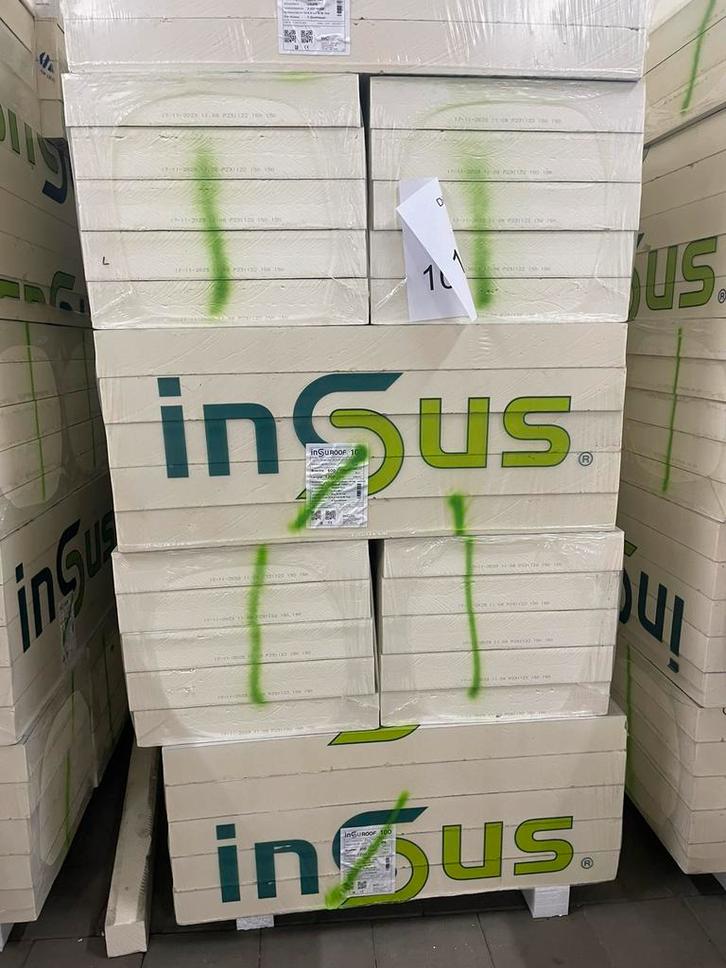 Te koop B keuze Pir isolatie 10 cm 100 mm dik 0,60x1,20, Doe-het-zelf en Verbouw, Isolatie en Afdichting, Zo goed als nieuw, Hardschuim (Pir)