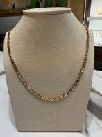 14k Gouden Koningsschakel Ketting 60cm, Sieraden, Tassen en Uiterlijk, Kettingen, Nieuw, Ophalen of Verzenden, Goud