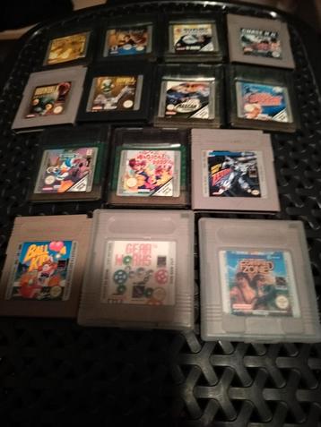 Gameboy spellen 1 oa Harry Potter 4- gear works 9- beschikbaar voor biedingen