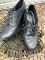 mooie retro schoenen met hak, Ecco, Verzenden, Zwart, Zo goed als nieuw