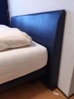 2x Pullman Boxspring Bedden met Binnenvering Matrassen., Ophalen, Blauw, Tweepersoons, Zo goed als nieuw
