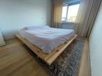 Tweepersoonsbed met lattenbodem (180x200 cm), Huis en Inrichting, Slaapkamer | Bedden, Ophalen, Japandi, Beige, Tweepersoons
