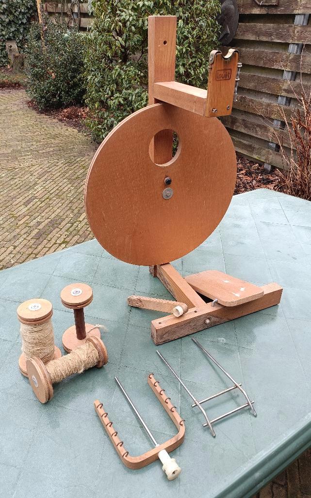 Louet S10 spinnewiel onderdelen: klossen vlucht twijnrek, Hobby en Vrije tijd, Spinnewielen en Spinnen, Niet werkend, Spinnewiel