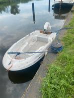 Kleine boot met motor - Gebruikt, Ophalen of Verzenden, Gebruikt